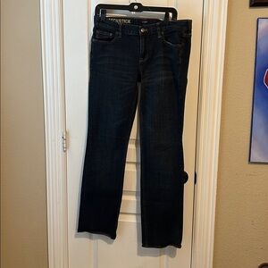 J. Crew Indigo Denim Jeans Matchstick Preppy Straight Workwear Casual